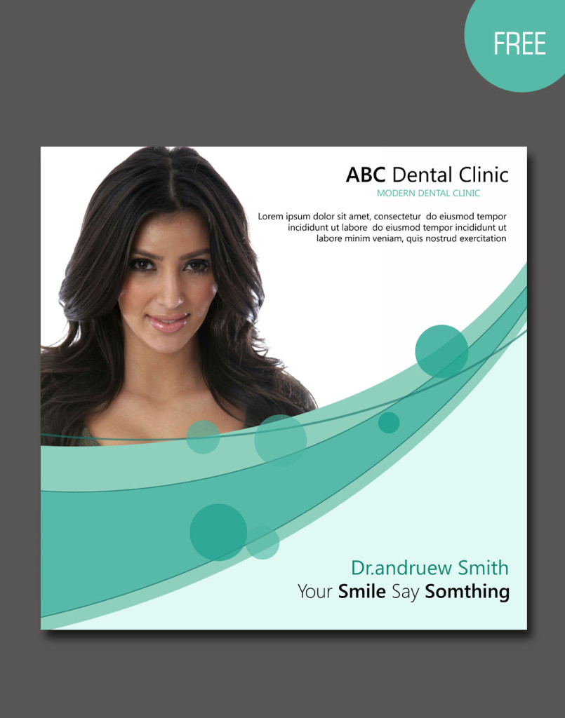 free dental brochure template