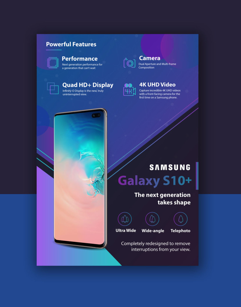 Samsung S10 features Brochure